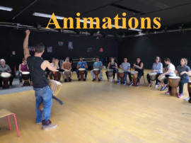 Animation, Ateliers, séminaires...